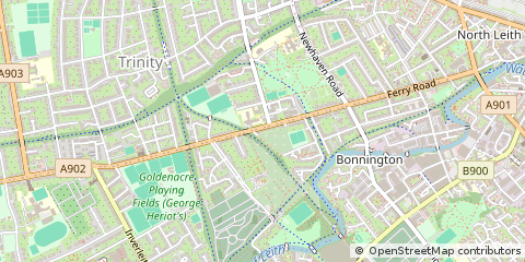 Map of Edinburgh