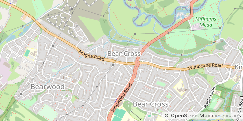 Map of Bournemouth