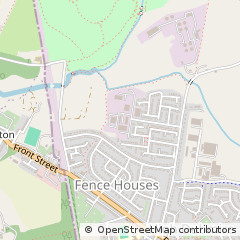 Map of Houghton LE Spring, Tyne and Wear