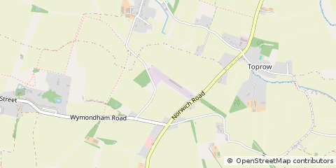 Map of Norwich, Norfolk