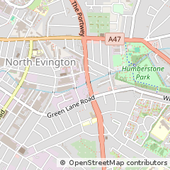 Map of Leicester