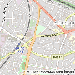 Map of Birmingham