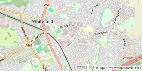 Map of Manchester