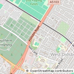 Map of Manchester