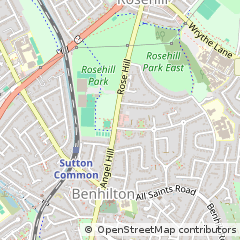 Map of Surrey