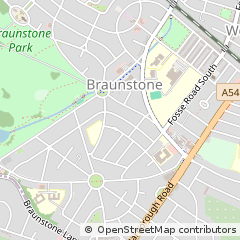 Map of Leicester