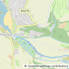 Map of Newquay, Cornwall