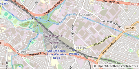 Map of Birmingham