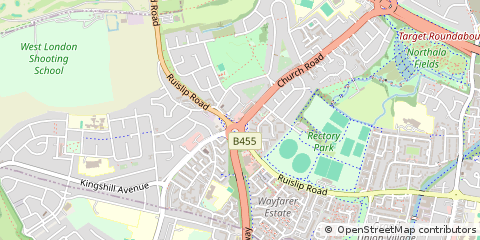 Map of Ruislip