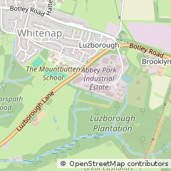 Map of Romsey, Hampshire