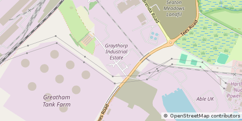 Map of Hartlepool