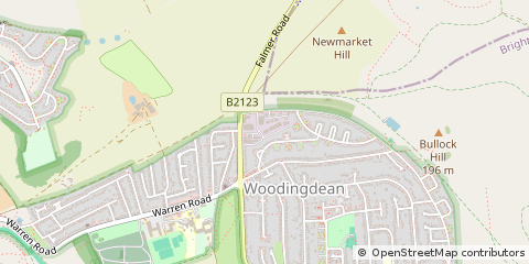 Map of Brighton, East Sussex