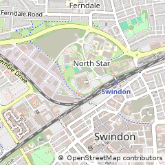 Map of Swindon