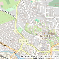 Map of Lincoln