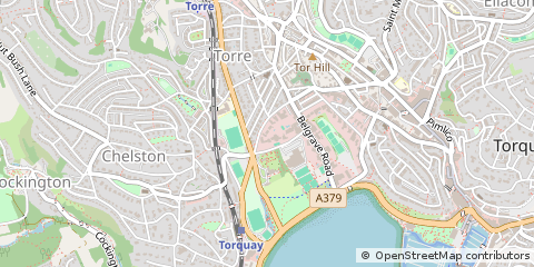 Map of Torquay