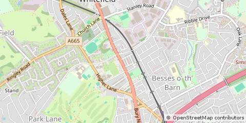 Map of Manchester