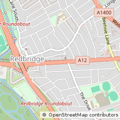 Map of Ilford, London