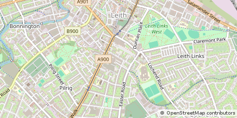 Map of Edinburgh