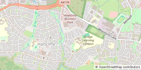Map of Bristol