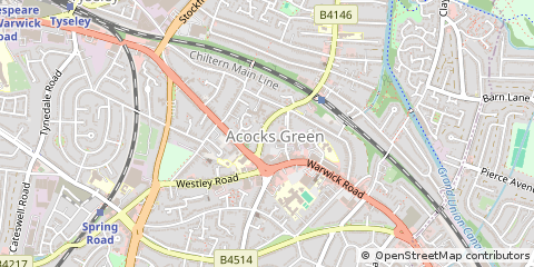 Map of Birmingham