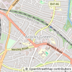 Map of Birmingham