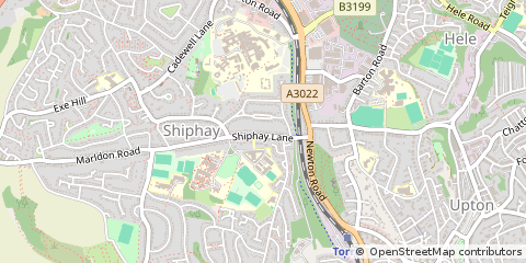 Map of Torquay