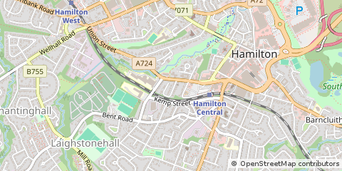Map of Hamilton