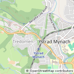 Map of Hengoed, Caerffili