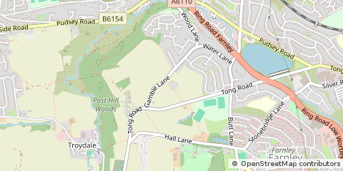 Map of Leeds