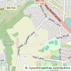 Map of Leeds