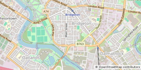 Map of Glasgow