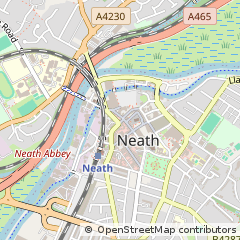 Map of Neath