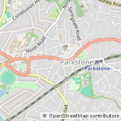 Map of Poole, Dorset