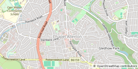 Map of Leeds