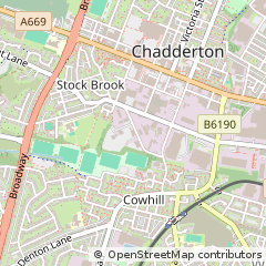 Map of Oldham