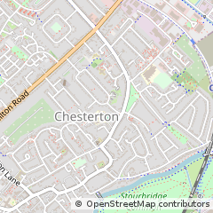 Map of Cambridge, Cambridgeshire