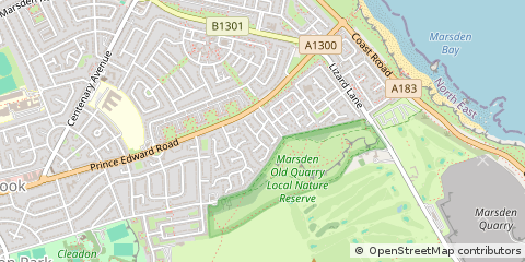 Map of South Shields