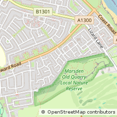Map of South Shields