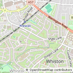 Map of Prescot