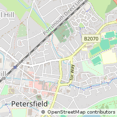 Map of Petersfield, Hampshire