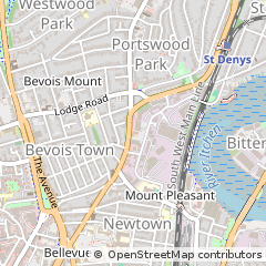 Map of Southampton