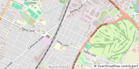 Map of Leicester