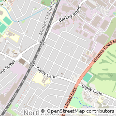 Map of Leicester