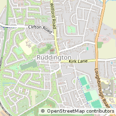 Map of Nottingham