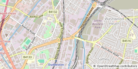 Map of Birmingham