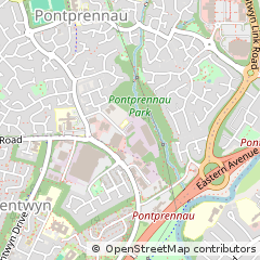 Map of Cardiff
