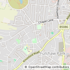 Map of Wilmslow, Cheshire