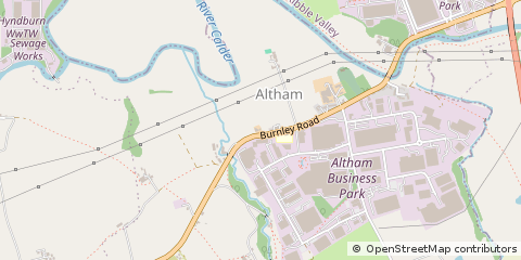 Map of Accrington