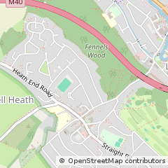Map of High Wycombe