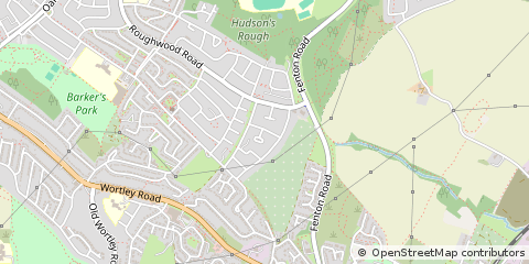 Map of Rotherham